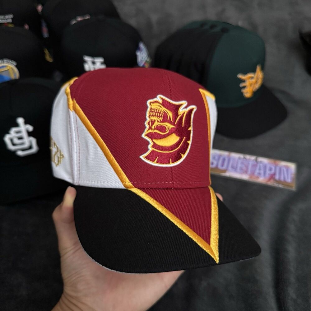 NEW KTH KTHLA Kill The Hype Trojan$ Trinity SnapBack Hat, Skeleton Trojan, USC